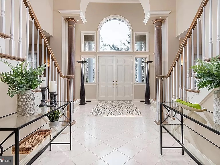 Foyer after staging